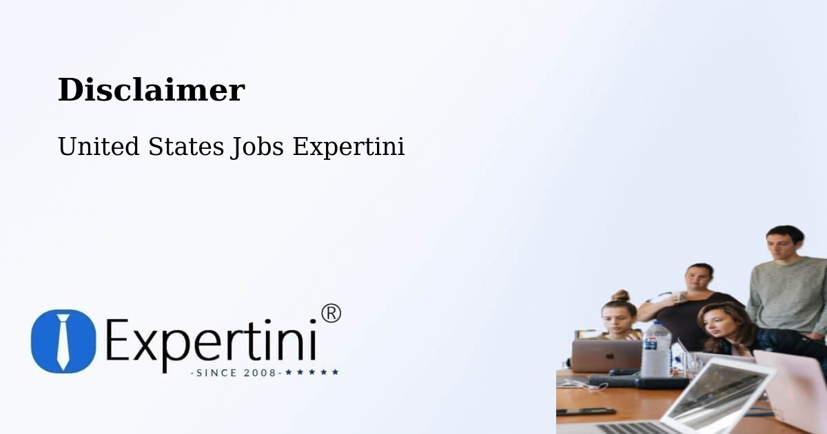 Disclaimer – Windcrest - United States Jobs Expertini